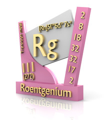 Roentgenium form Periodic Table of Elements - V2