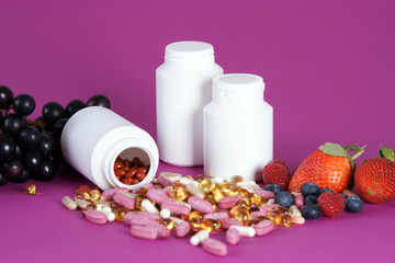 Vitaminpräparate zur Nahrungsergänzung