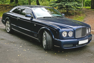 Fototapeta premium Main road car