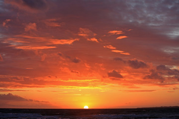 sunset in Denmark