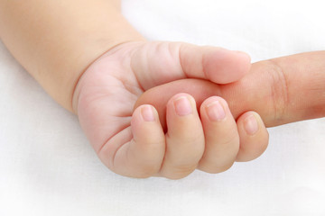 Obraz na płótnie Canvas little baby hand