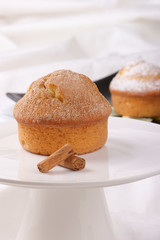 Cinnamon muffin