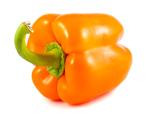 Ripe orange pepper