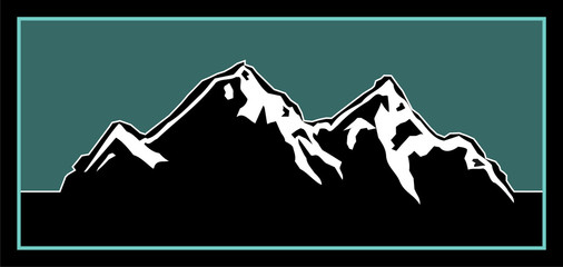 Mountain Logo Illustration