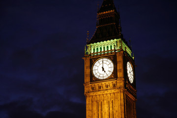 Fototapeta na wymiar Big Ben at Night
