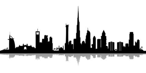 Obraz premium Skyline Dubai