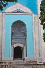 Fototapeta na wymiar Green Mausoleum in Bursa
