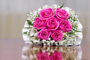 Bunch of flowers for the bride