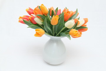 colorful tulips