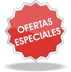 étiquette ofertas especiales