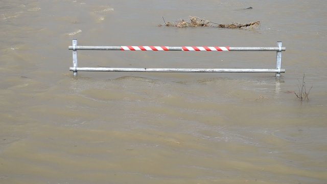 Gefahr durch Hochwasser