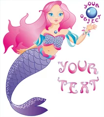 Poster Im Rahmen Die kleine schöne Meerjungfrau © geshanya971