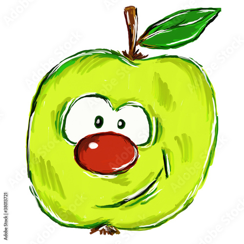 Lustiger Apfel Lustiger Apfel
