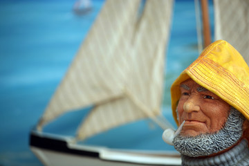 Marinero con pipa