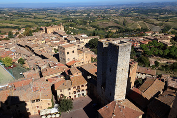 Naklejka premium San Gimignano