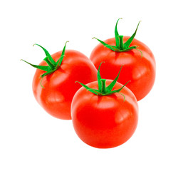 Tomato isolated on white background