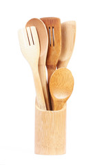 Kitchen wood utensils