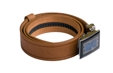 Leather belt