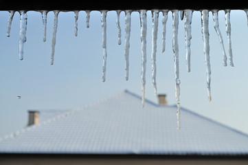 Obraz premium icicles