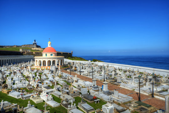 Cemetery in San Juan, Puerto Rico