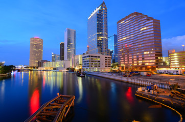 Fototapeta premium Tampa Skyline