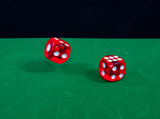 Casino chips. Photo gambling