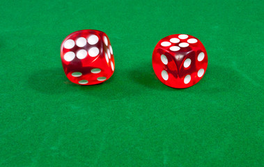 Casino chips. Photo gambling