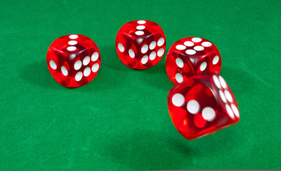 Casino chips. Photo gambling