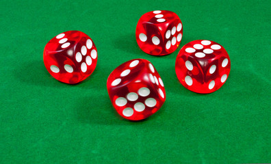 Casino chips. Photo gambling