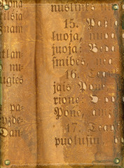mixed old book and leather background