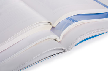 Open brochures