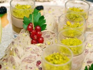 mousse and terrine