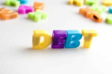 Debt word