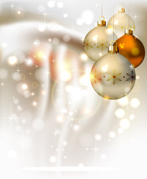 elegant glimmered Christmas background