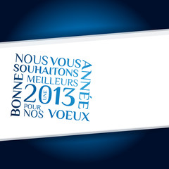 meilleurs voeux 2013