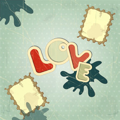 Love - card for Valentine's Day