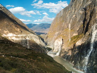 Fluss Yangtze in Yunnan, China