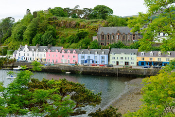 Portree harbour, Skye, Scotland