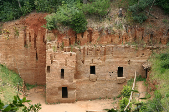 necropoli etrusca, toscana