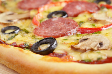 Mushroom pizza