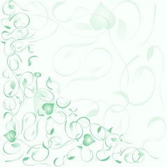 flower decoratively romantically abstraction vector