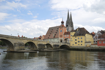 Danube in Regensburg