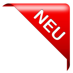Neu Button Ecke