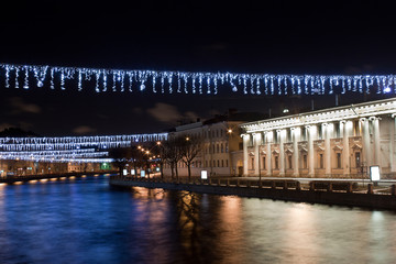 Fototapeta premium Fontanka river. St. Petersburg