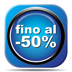 FINO AL 50 PERCENT ICON