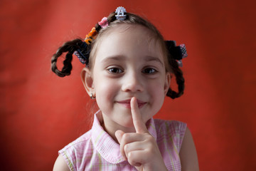 Little naughty girl