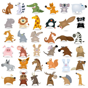 Animal Cartoon Images – Browse 3,440,486 Stock Photos, Vectors, and Video |  Adobe Stock