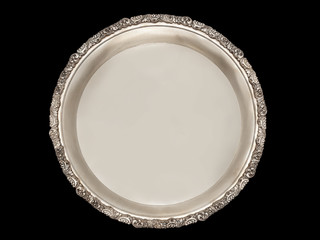 silver tray