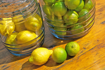 Zitronen und Limetten, Zitrusfrüchte
