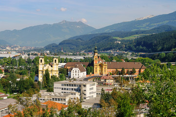 Fototapeta na wymiar Wilten Innsbruck - Innsbruck Abbey Wilten 01